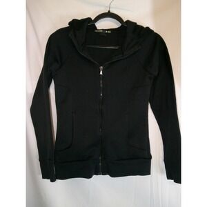 Under Armour Black Hoodie Zip Up Jacket Athletic‎ Activewear XS TP EP